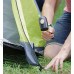 Balinco Piquets de tente anti-rouille Ø 4 mm longueur 230 mm – Profil rond | Sardines | Piquets | Ancrage au sol en acier galvanisé pour la fixation et la fixation de tentes au camping