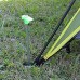 Résistant Tente Ancrage Piquet Acier Inoxydable 5Pc 25Cmx0.8Cm Renforce Sol Ongle avec Lumineux Plastique Tête pour Camping Jardinage Argenté + Vert