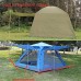 Top Lander Tente Tarp Poles Folding 4 Section réglable Double Taille Steel Tent Accessoires pour Headroom Canopy Porche Auvent Sun Sail