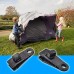 ZOCIPRO 10Pcs Clips de Bâche Renforcés Coupe-Vent Clip de Tente en Plastique de Camping Pince à Bâche Pince pour Tente Accessoires de Tente d'Extérieur pour Tente Voiture Bâche Auvents Camping