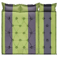 AIHOUSE Tapis de Camping Tapis de Tente gonflables automatiques épais de 3 cm 2-4 Personnes Matelas de lit de Couchage pour la randonnée en Camping en Plein air
