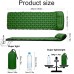 GAOYH Matelas de Plage Enroulable Fast Filling Air Camping Beach Mat with Pillow Sleeping Pad Sac de Transport Inclus pour Camping RandonnéE 70.86 * 22.83 * 1.96in