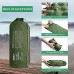 LAKY Tapis de couchage de camping – Matelas de couchage gonflable ultraléger idéal pour la randonnée les voyages matelas gonflable durable compact bleu gris vert