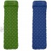 Plaque de couchage en plein air matelas d'air gonflable matelas de meuble de meubles de matelas de coussin ultra-léger coussin de randonnée Trekking tapis de couchage de camping couleur: bleu1 tail