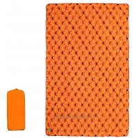 Wenxu Matelas de couchage double auto-gonflant confortable pour 2 personnes matelas gonflable 300 × 120 × 6,5 cm ergonomique portable et léger