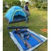 WYYHAA Matelas de camping auto-gonflant double avec boucles de connexion matelas léger et compact pour randonnée