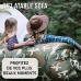 【Bag Chill】 Air Sofa Matelas Hamac Gonflable LayChill Camouflage Transat pour Camping Randonnée Voyage Piscine et Plage + Piquet |【Cadeau】 Lunettes de Soleil Bracelet Pliable Camouflage